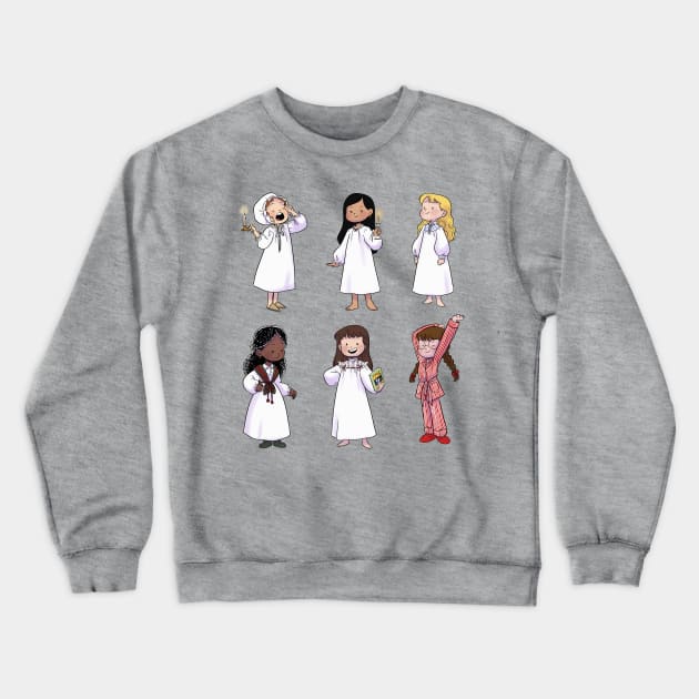 American Girls Bedtime I Crewneck Sweatshirt by LaurenS